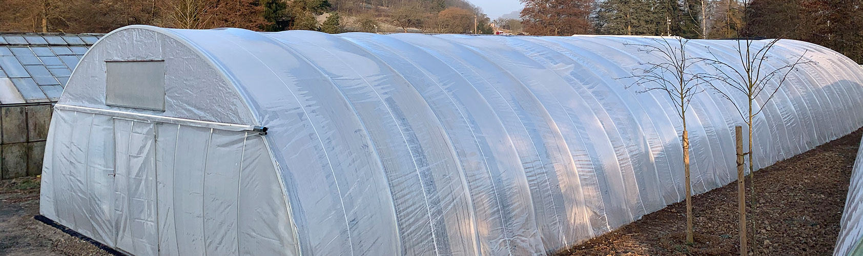 Die neuen Folienhäuser der bbez