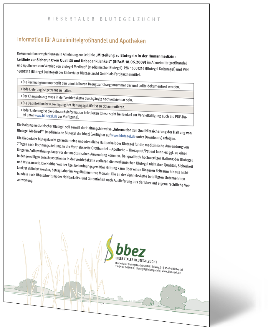 Informationen für Arzneimittelgrosshandel und Apotheken